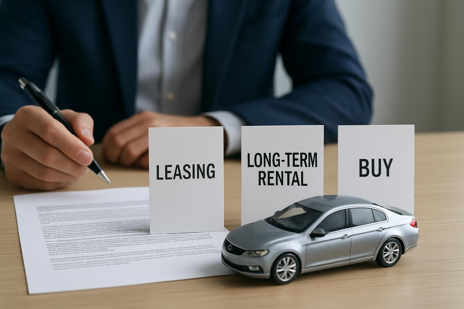 Samochód w firmie: leasing, wynajem długoterminowy czy zakup za gotówkę?. Praktyczny proces decyzyjny
