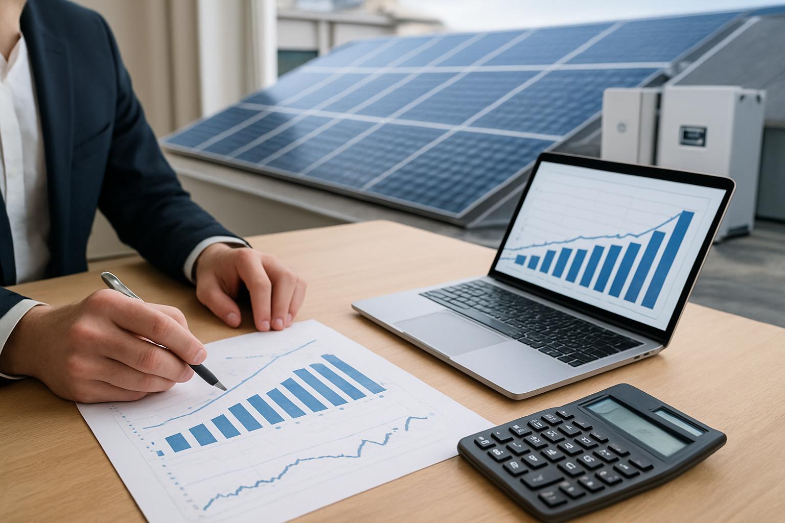 Fotowoltaika i magazyny energii dla firm – opłacalność. Modelowanie finansowe i kalkulacja zwrotu z inwestycji